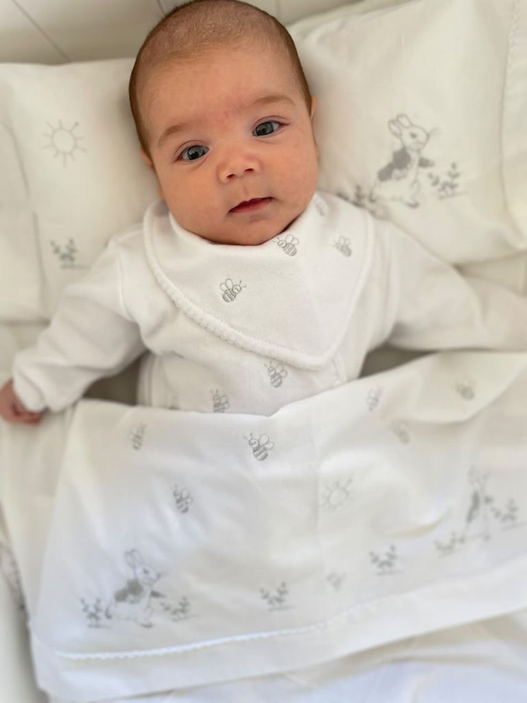 Sabanas Cuna 70x1.40 Bordados Niño