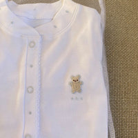 Osito Pijama Agustin  Algodon Pima Ositos