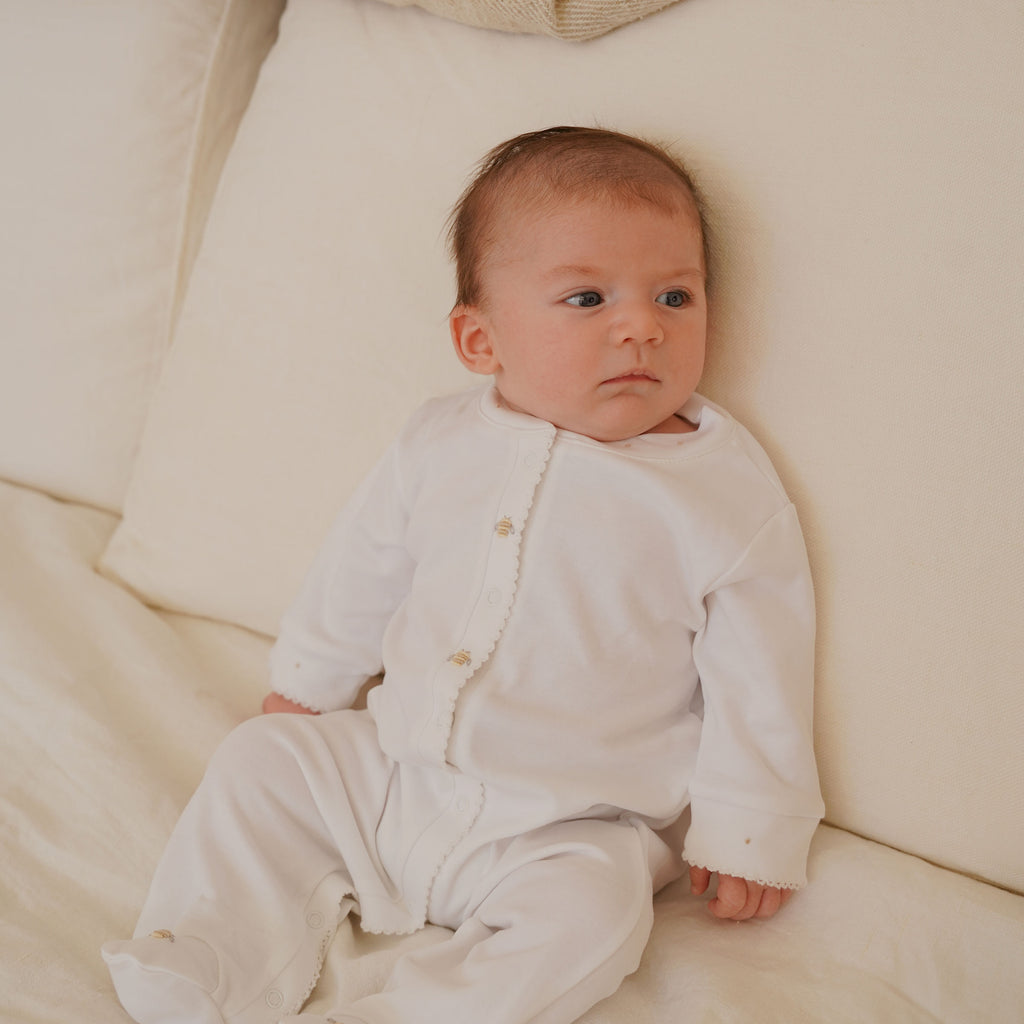 Osito Pijama Agustin Algodon Pima Abejas