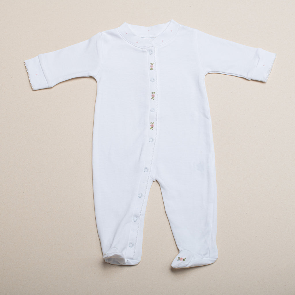 Osito Pijama Agustin Algodon Pima Rositas