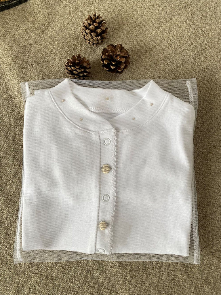 Osito Pijama Agustin Algodon Pima Abejas