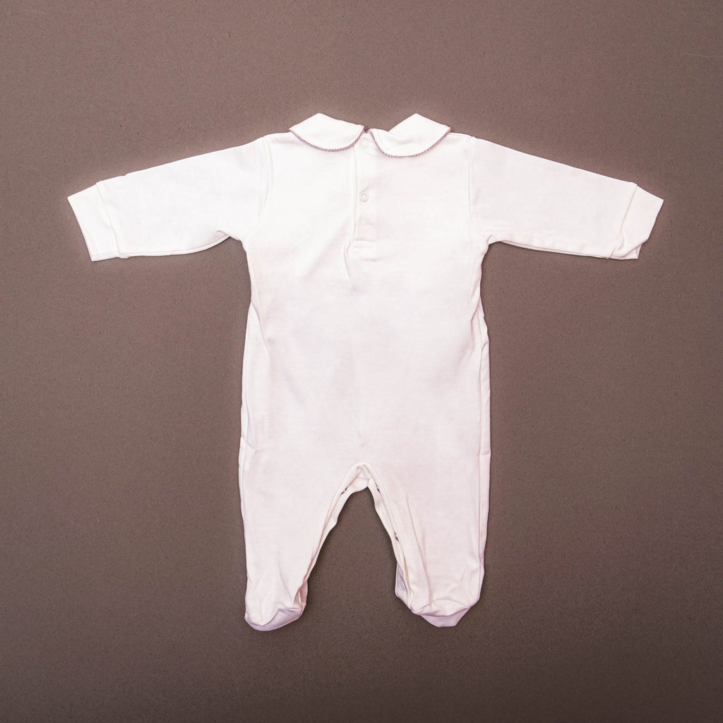 Osito Pijama Lazo Gris