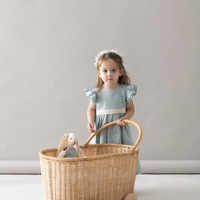 Vestido Coral Lino Menta