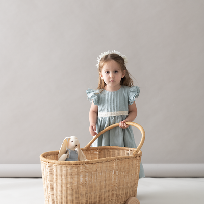 Vestido Coral Lino Menta