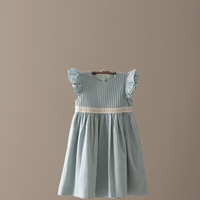 Vestido Coral Lino Menta