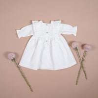 Vestido Acacia Lino Crudo