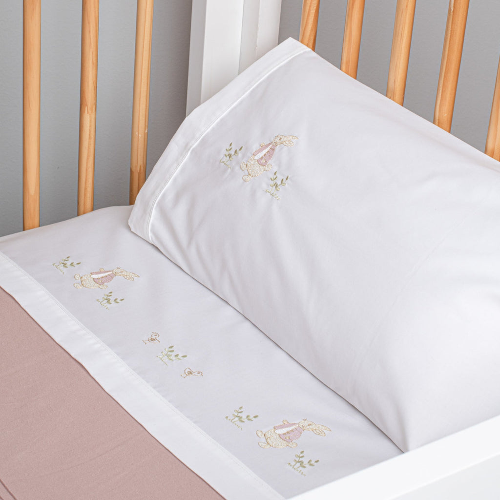 Sabanas cuna 70x1.40 Bordados Niña