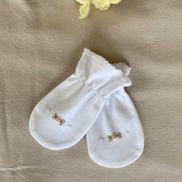 Mitones Algodon Pima Rositas