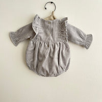 Ranita Florencia Colete Gris Perla