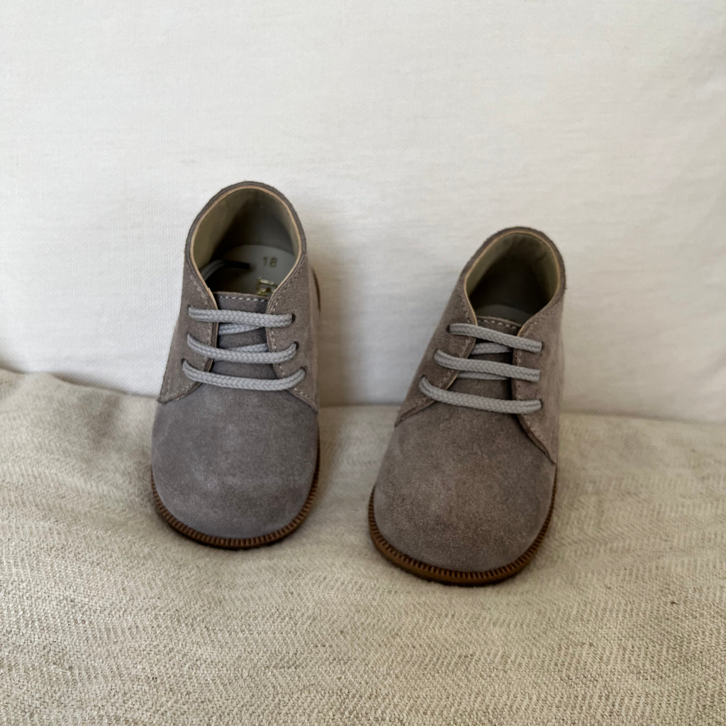 Botin Gamuza Gris 2618