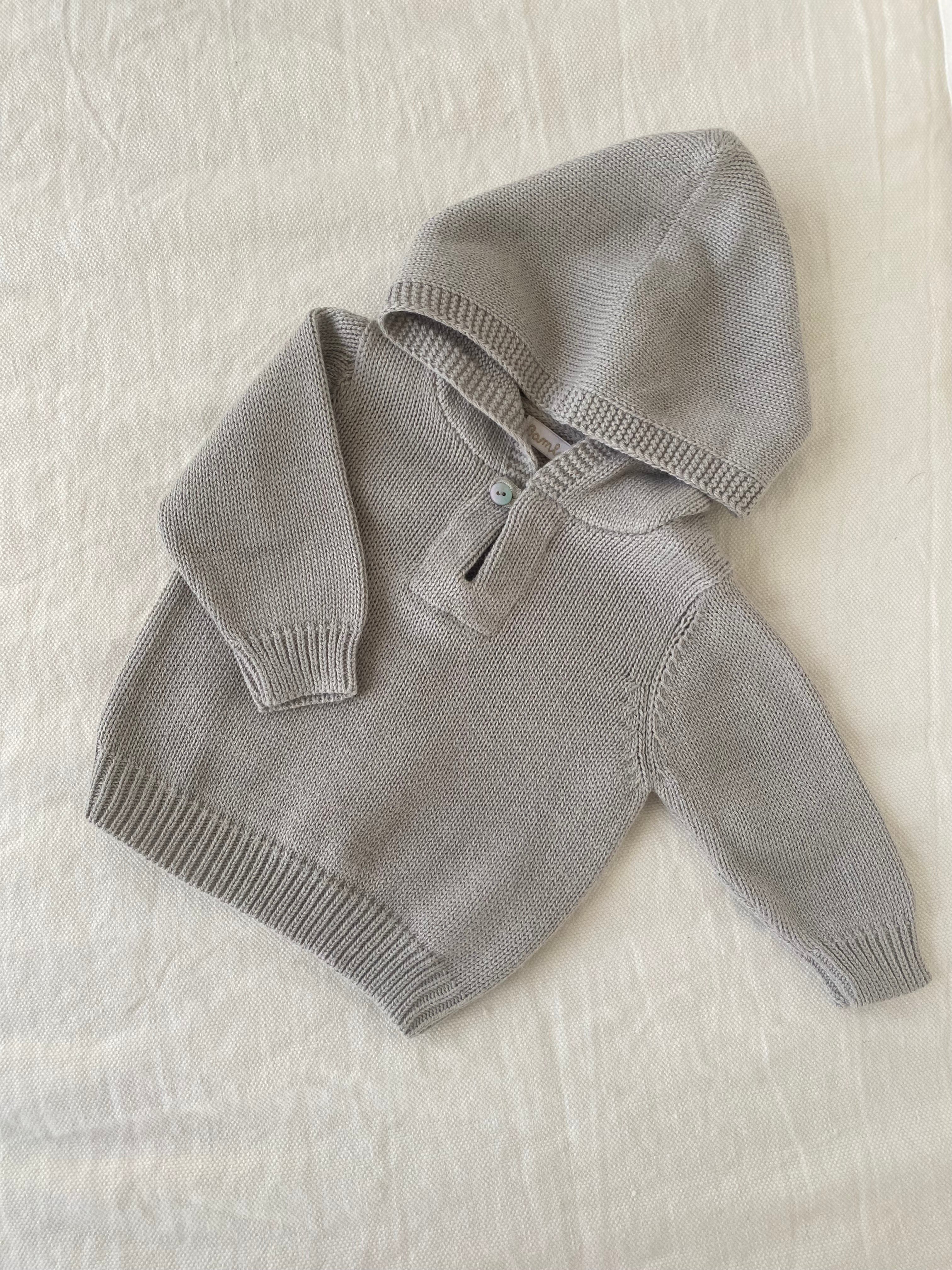 Chaleco Mateo Gris - 8 años