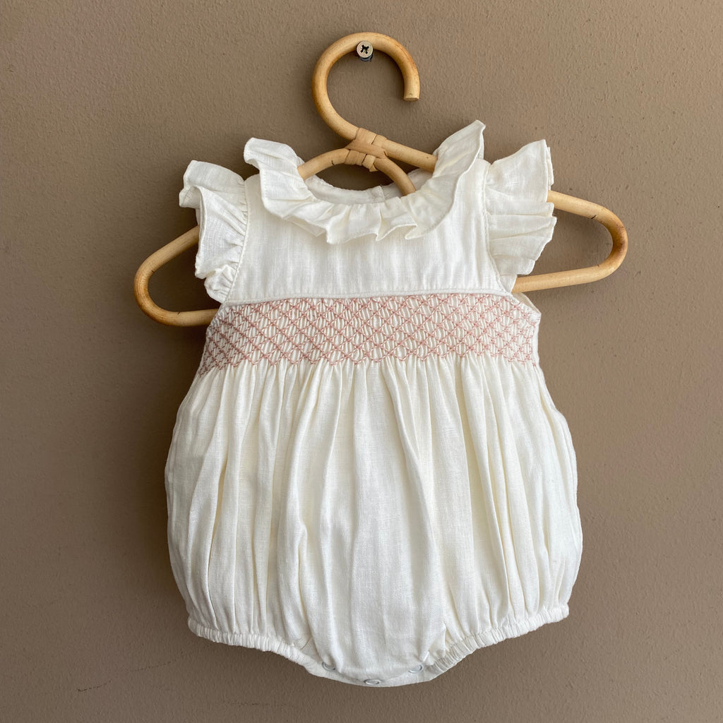 Ranita Avellana Smock Rosado