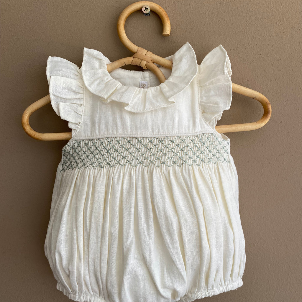 Ranita Avellana Smock Menta