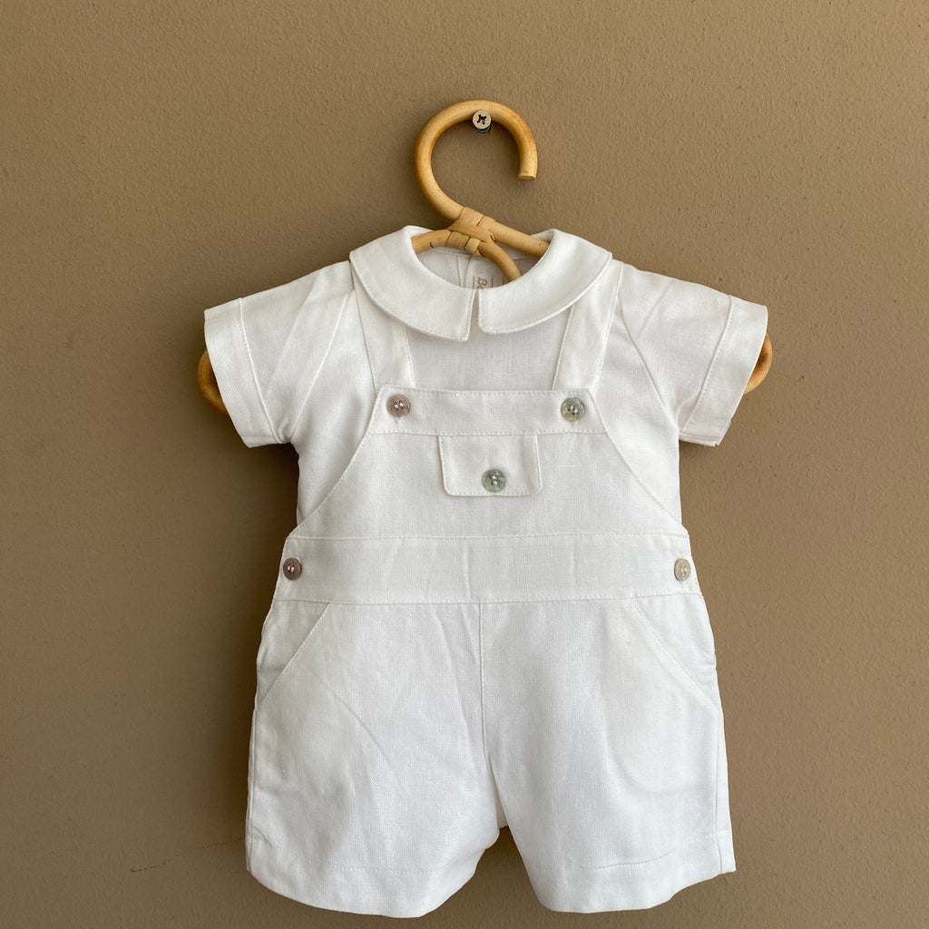 Conjunto Jardinera Rodolfo Blanco