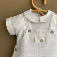 Conjunto Jardinera Rodolfo Blanco