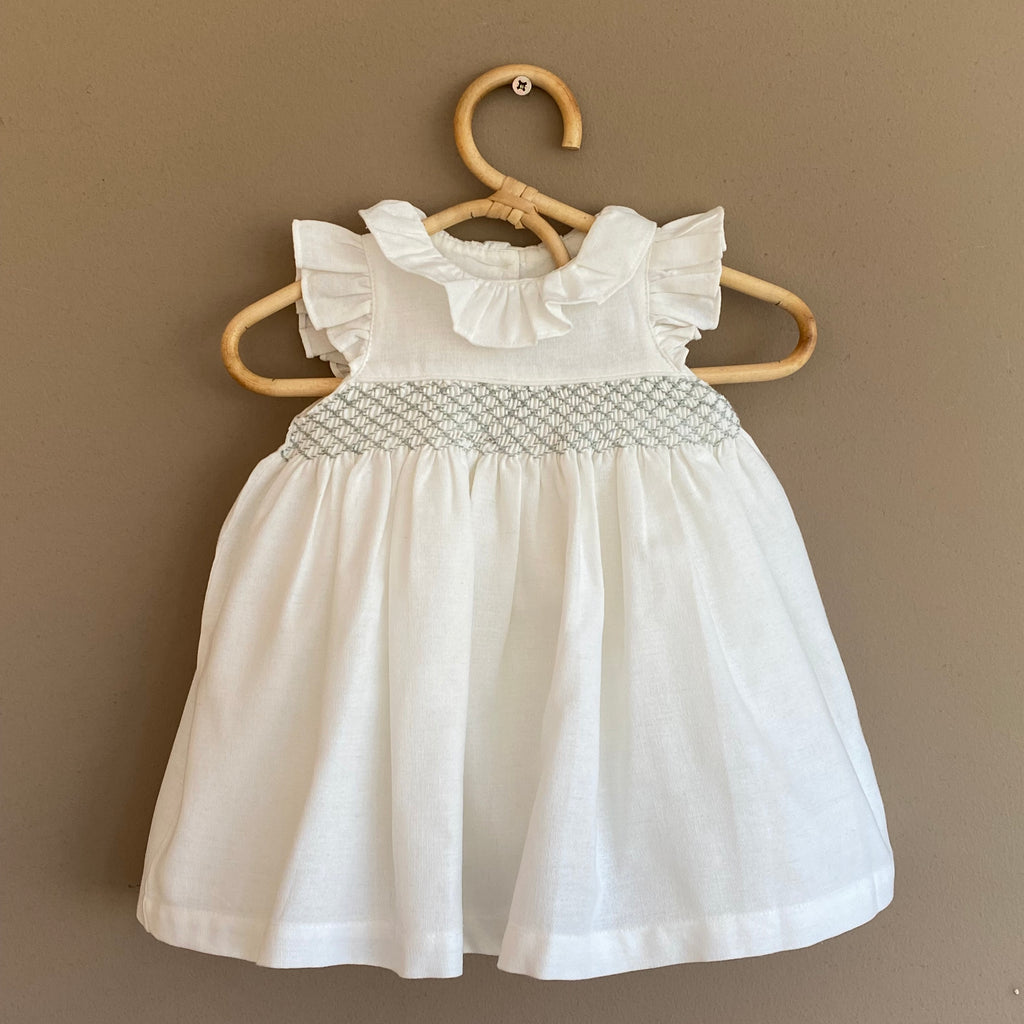 Vestido Avellana Smock Menta