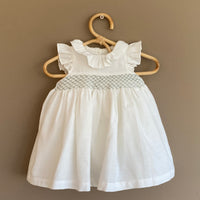 Vestido Avellana Smock Menta