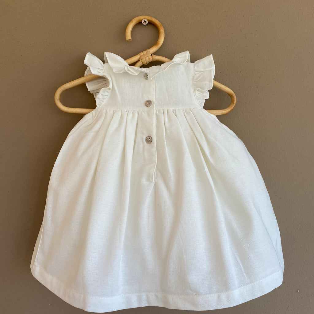 Vestido Avellana Smock Rosado