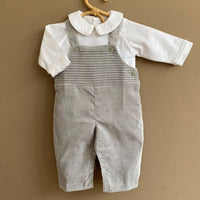 Conjunto Benjamin Corderoy Gris