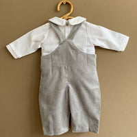 Conjunto Benjamin Corderoy Gris