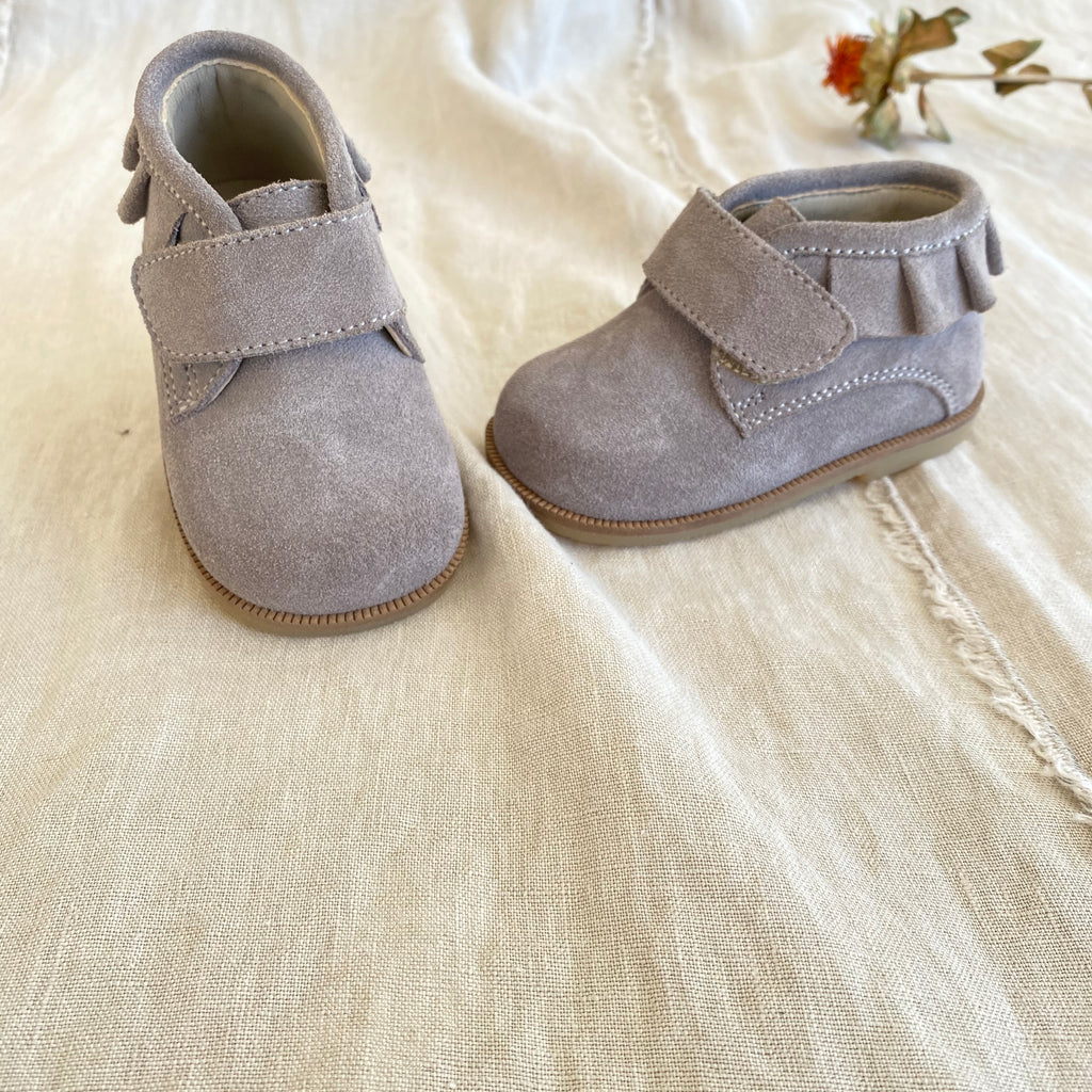 Botin Niña Vuelo Gris Perla