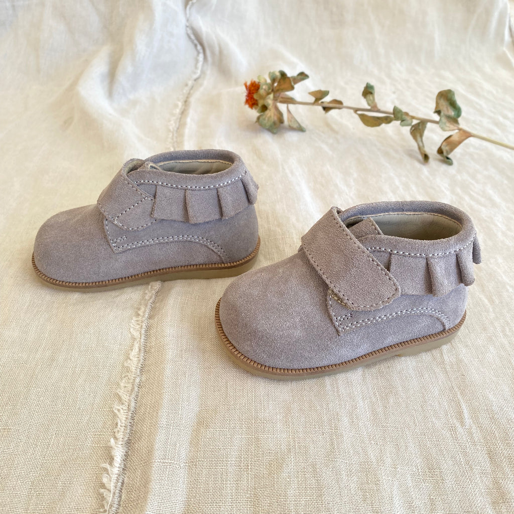 Botin Niña Vuelo Gris Perla