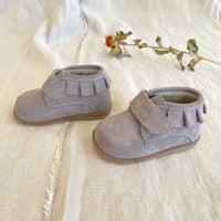 Botin Niña Vuelo Gris Perla