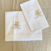 Sabanas Cuna 70x1.40 Bordados Neutro