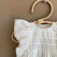 Vestido Camille Aplicacion Natural