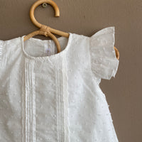 Vestido Emily Plumeti Blanco