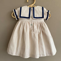 Vestido Marie Lino Crudo