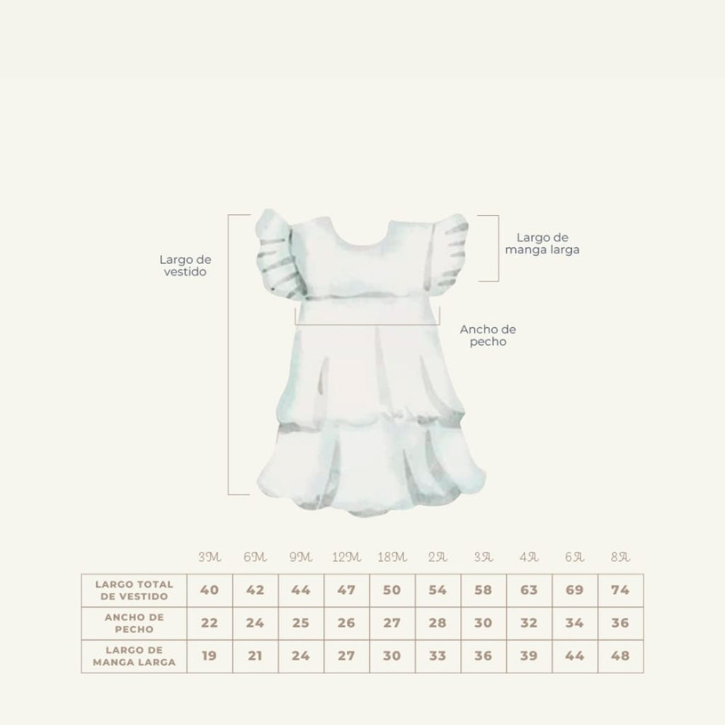 Vestido Avellana Smock Rosado