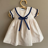 Vestido Marie Lino Crudo