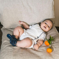 Conjunto Marinero Gerard Lino Blanco Bombacho + Polera