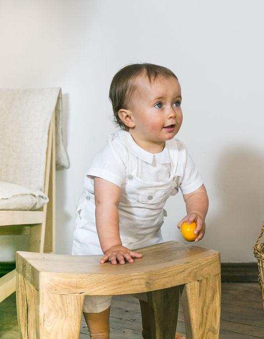 Conjunto Jardinera Rodolfo Blanco