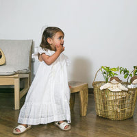 Vestido Emily Plumeti Blanco