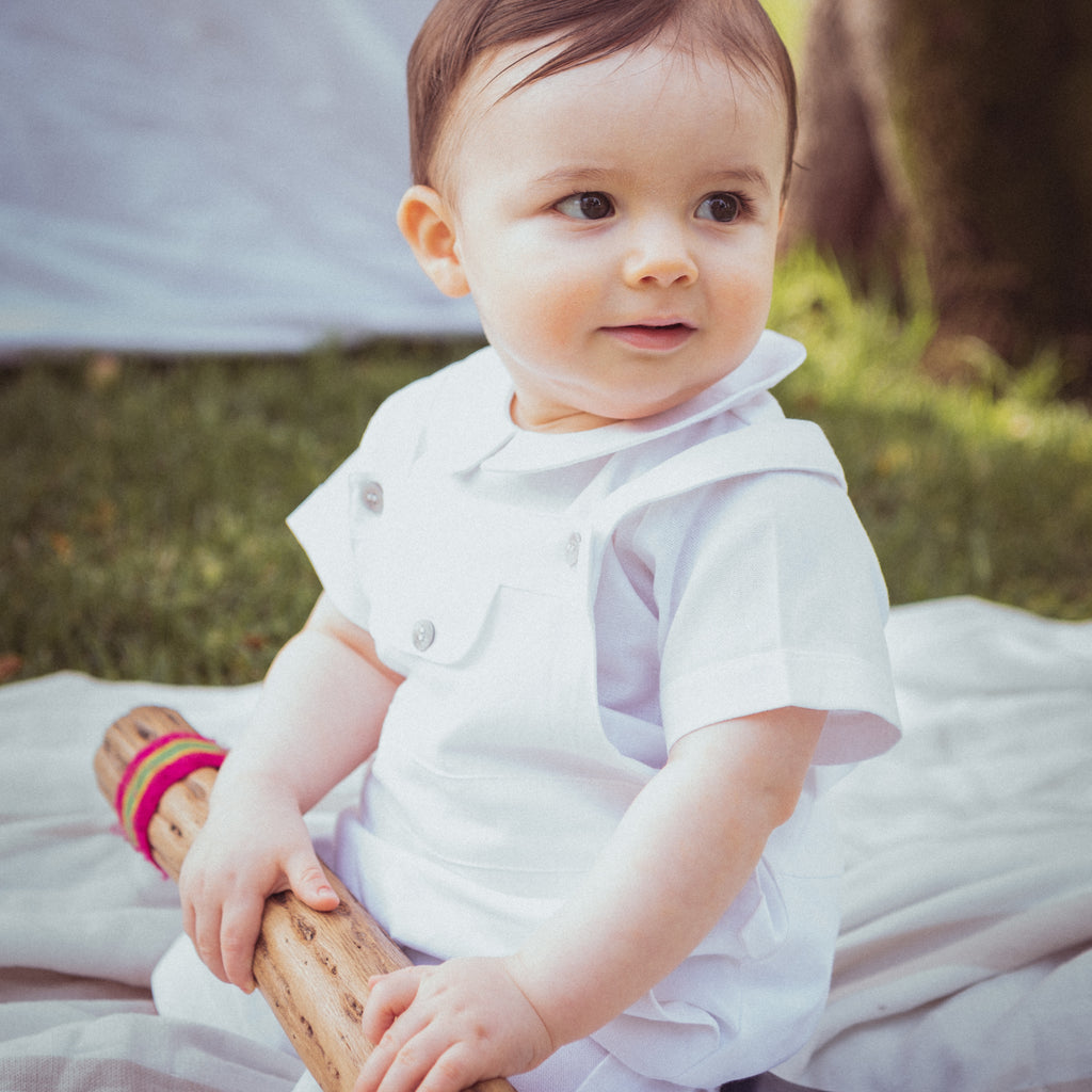 Conjunto Jardinera Rodolfo Blanco