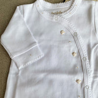 Osito Pijama Kimono Algodon Pima Abejas