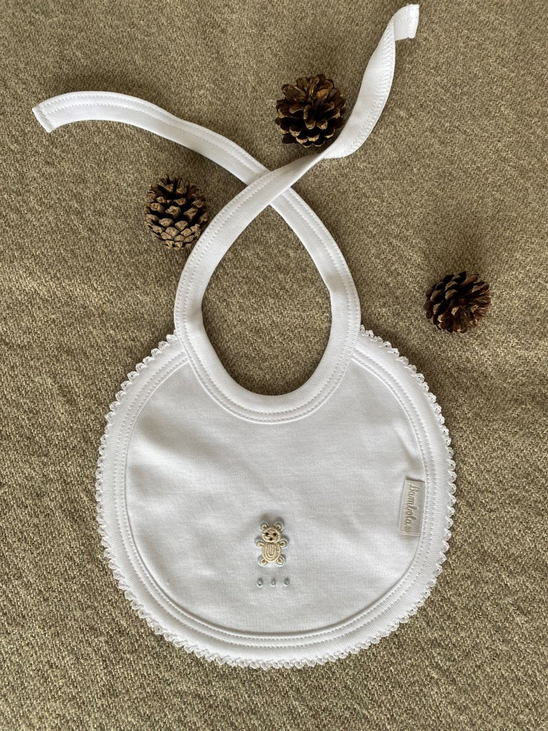 Babero Algodon Pima Ositos