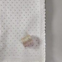 Chal Calado Orillado En Lino Mano Crochet