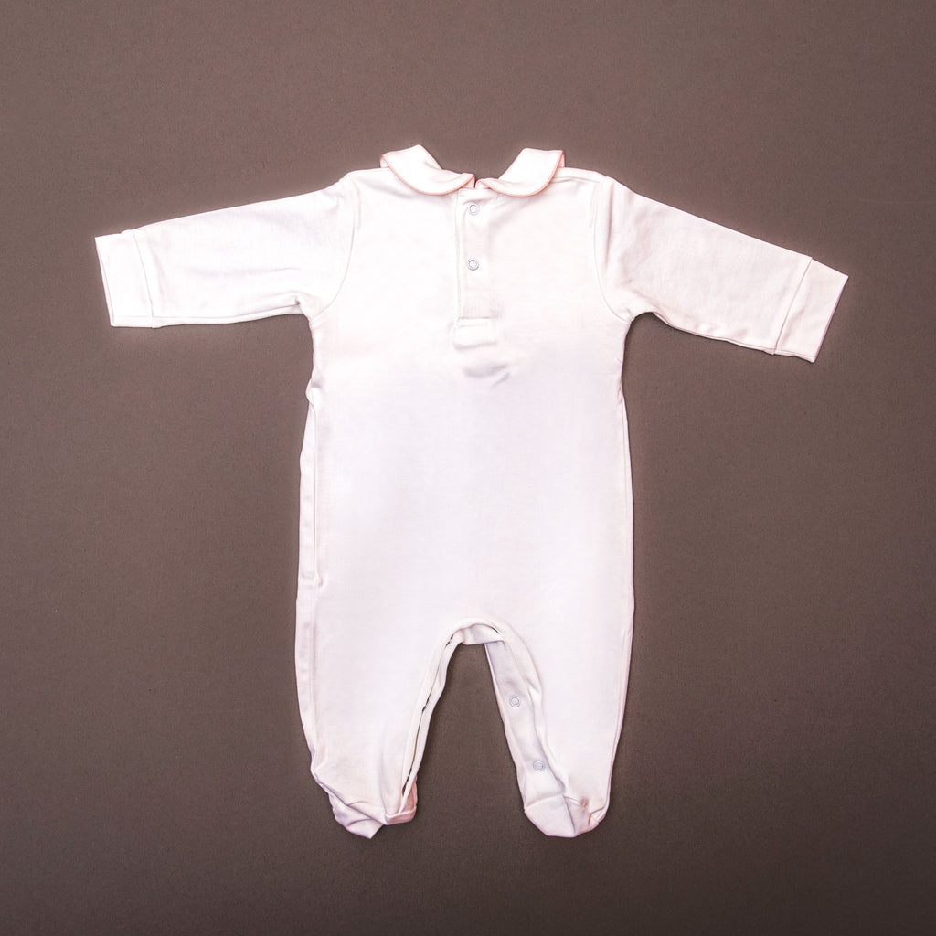 Osito Pijama Lazo Rosa