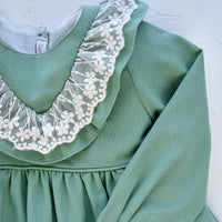 Vestido Valeria Lino color Menta